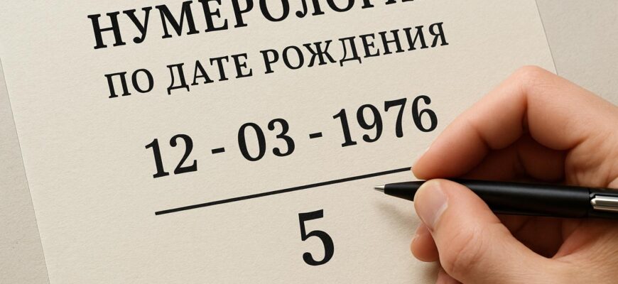 Нумерология по дате рождения: цифровая карта, которая может подсказать путь